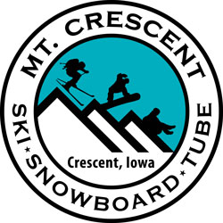 mt. crescent ski area logo iowa