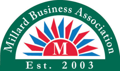 millard business association logo omaha nebraska