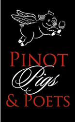pinot pigs and poets logo omaha nebraska
