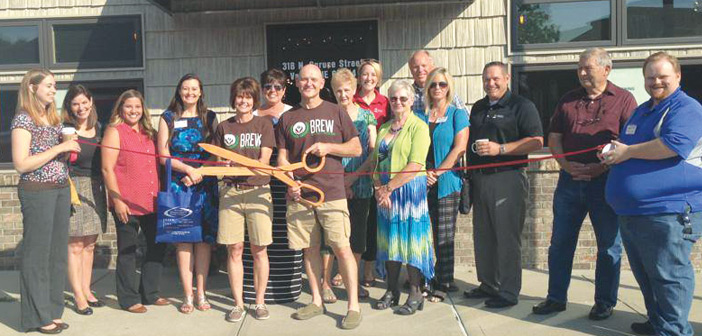 BREW coffee house and tasting room-Ribbon cutting