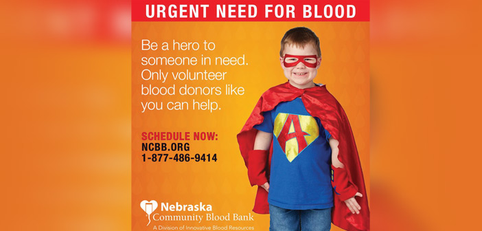 Nebraska community blood bank