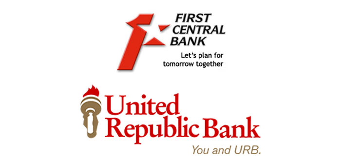First Central Bank-United Republic Bank Logos