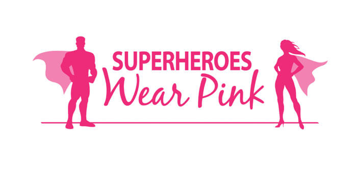 Superheroes Wear Pink-Logo