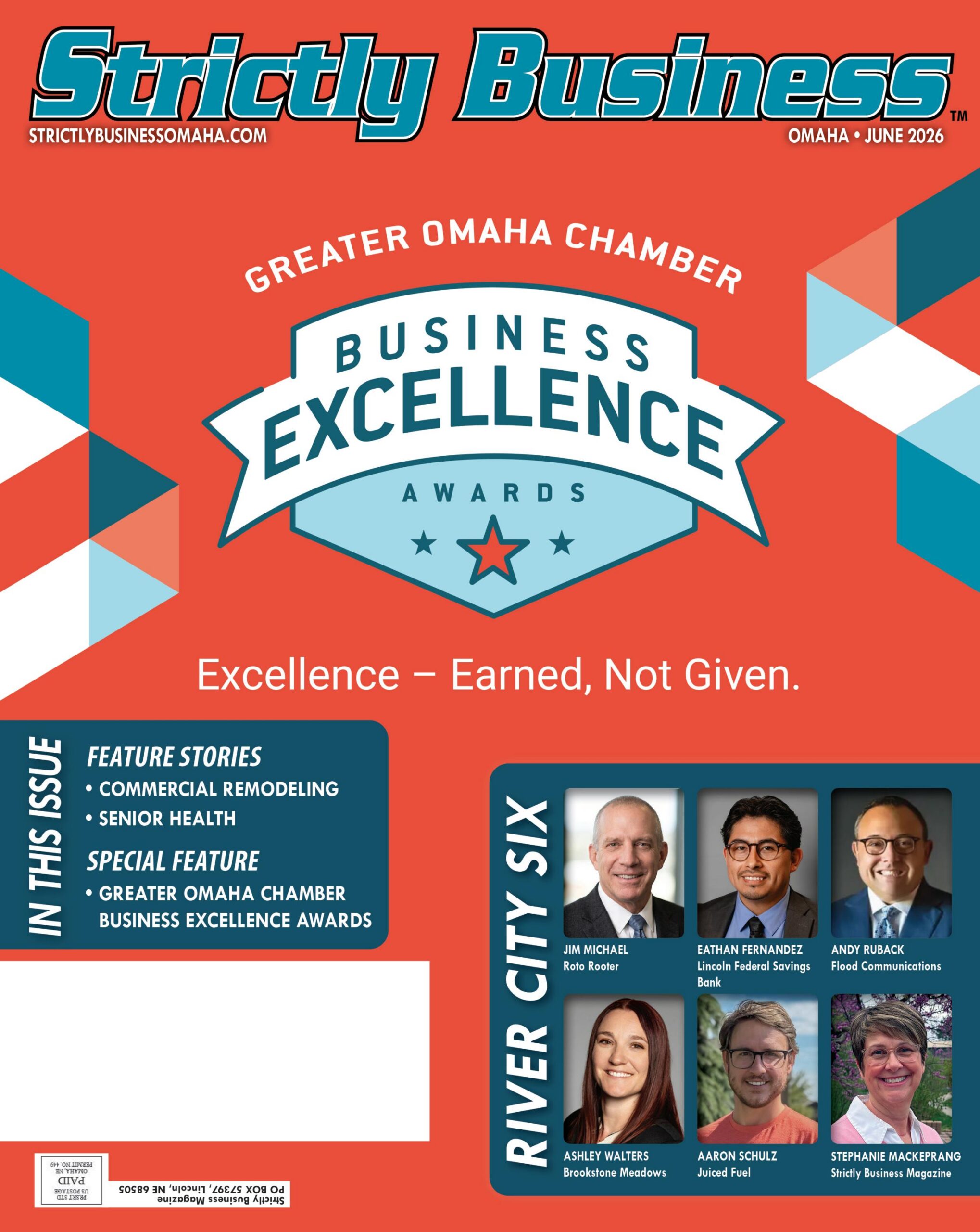 Omaha Strictly Business - May issue cover art